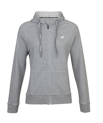 Babolat Kapuzenjacke Exercise Club grau Damen